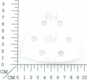 abrasive paper 80 grains