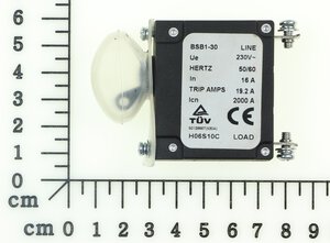 230V-A overload switch assembl