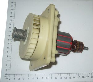 Rotor mit Riemenscheibe