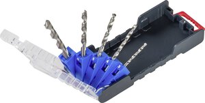 3-pc. Drill Bit Cassette Set
