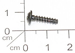 Flange screw 3x12