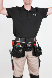 Tool holster, 2 piece, with Nylon belt