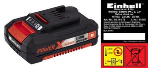 battery 18V 2Ah PXC (ARG)