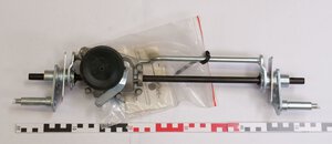 Hinterachse komplett