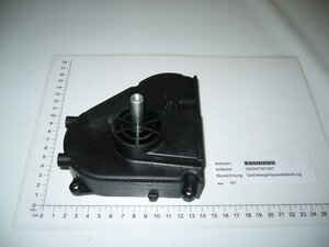 Getriebegehäuseabdeckung