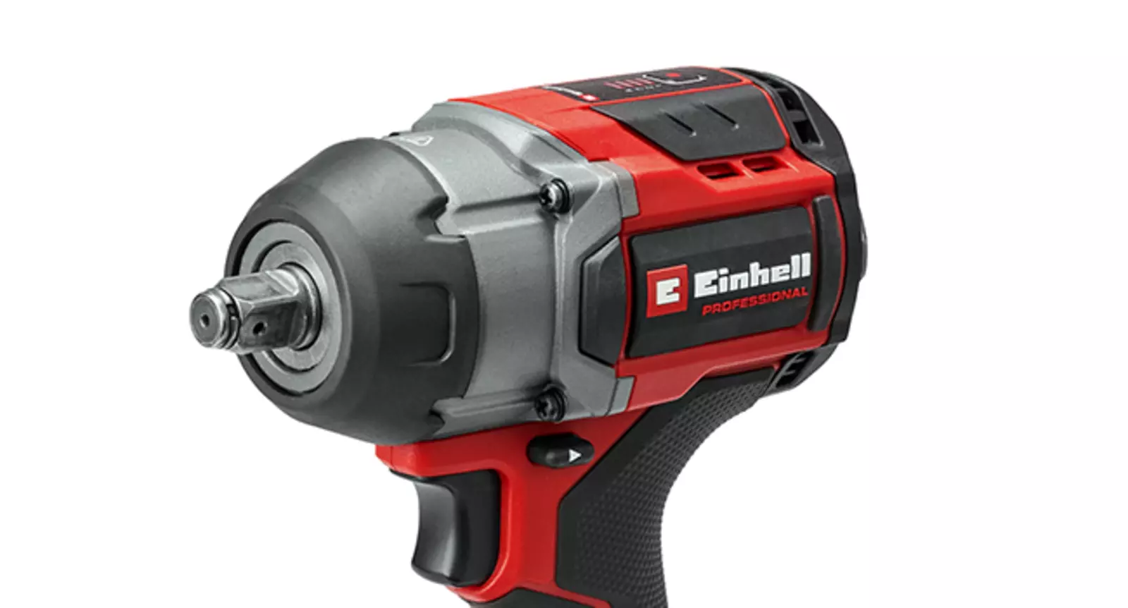 The Einhell cordless impact wrench TP-CW 18/750-C Li BL on white background.