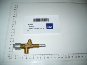 Zündsicherung mit Aussengewin