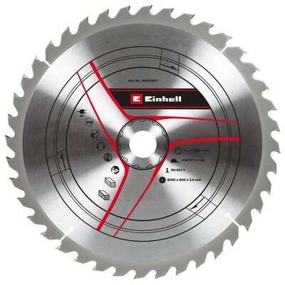 Sawblade TCT 305x3,0x30mm T40