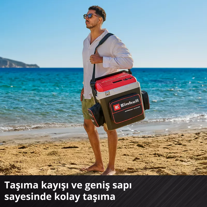 Einhell Akülü Taşınabilir Soğutucu Çanta TE-COL 18/27 Li-Solo