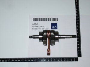 crankshaft with bearing