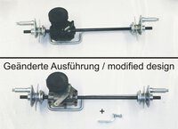 Selbstfahrantrieb mit Achse