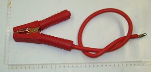 Kabelklemme rot kpl.