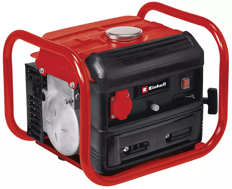 Einhell TC-PG 3500 Generatore Di Corrente A Benzina - 2600W Continui, Motore 4 Tempi, Serbatoio 15L, Prese 230V, AVR, Carrellato