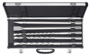 5-pc. Drill and Chisel Set, SDS-Max