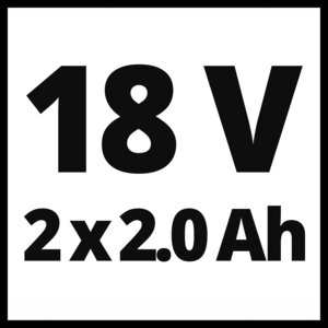 TE-CD 18/40 Li BL (2x2,0Ah)