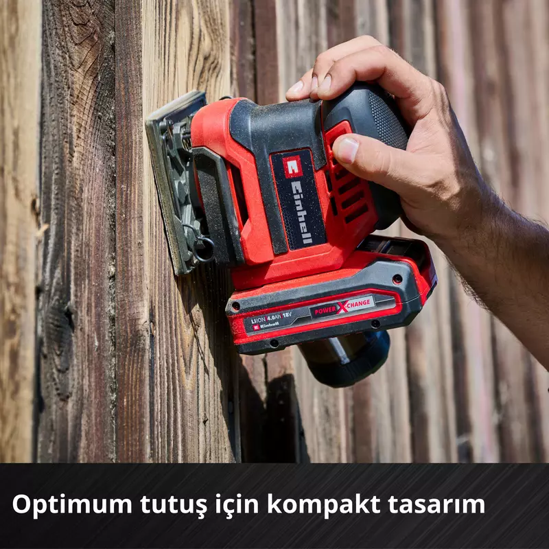 tachyon13さま専用③ Einhell Akülü Avuç İçi Zımpara TE-OS 18/113 3X Li - Solo