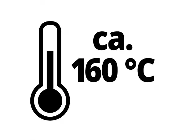 Max-Temperatur-von-160-C