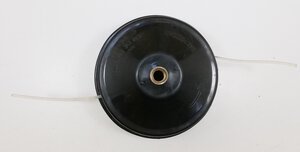 Line spool with cutting line
