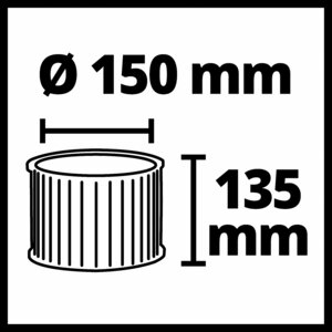 Pleated Filter With Lid