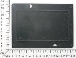 Bottom plate of woodworking ve