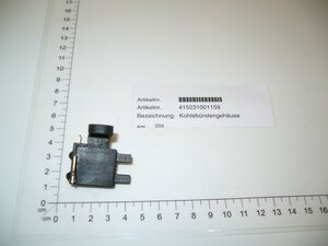 carbon brush housing