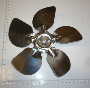 fan wing HGG34 steel galv.