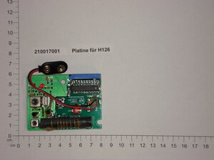Platine für H126 