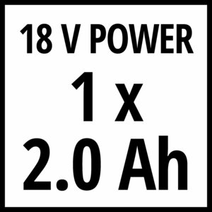 TE-CD 18/2 Li (1x2.0Ah)