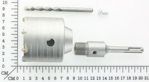 core drill bit (diameter 68mm)