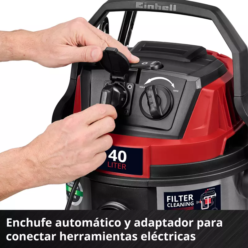 Einhell Aspiradora eléctrica seco / húmedo TE-VC 4090 SACL