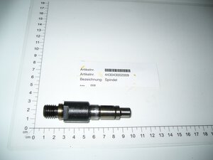 output spindle