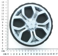Wheel with cover a. cotter pin