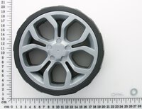 Rear wheel assembly