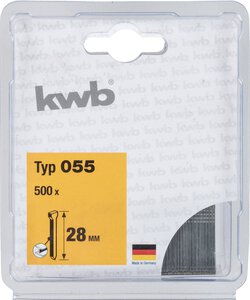 Nägel, Kopf ca. Ø 2,0 mm, extra starker Draht, Stahl, Typ 055/355, C-Spitze