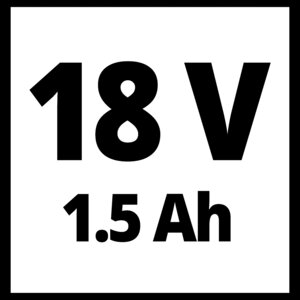 TE-CD 18/2 Li Kit (2x1,5 Ah)
