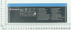 metal box (Blue)