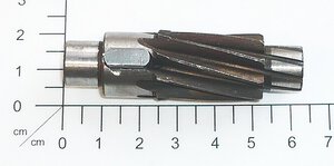 gear driving shaft cpl. with