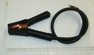 Kabelklemme schwarz kpl.