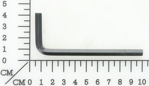 Hexagon socket key D