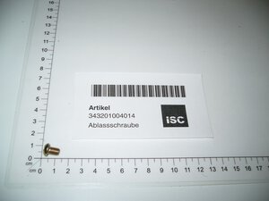 Bleed Screw
