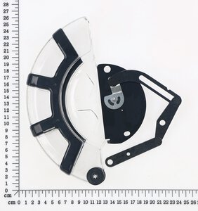 Sägeblattschutz beweglich