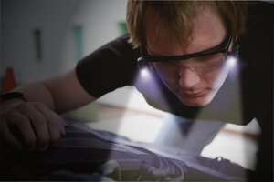 LED-Arbeitsbrille