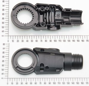 Rotating connector housing rig