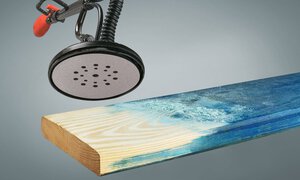 QUICK-STICK sanding discs for wood and metal, aluminium oxide, Ø 115 mm, punched