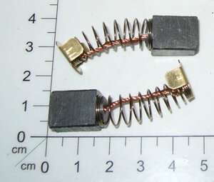 carbon brush assy. pair
