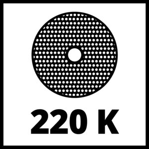 Schleifscheibe, K220, Ø 200 x 32 x 40 mm