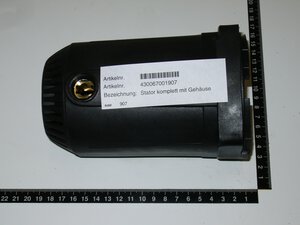 stator with housing