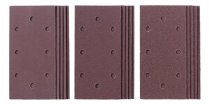 15-pc. Quick-Stick Sandpaper Set, 93 x 187 mm