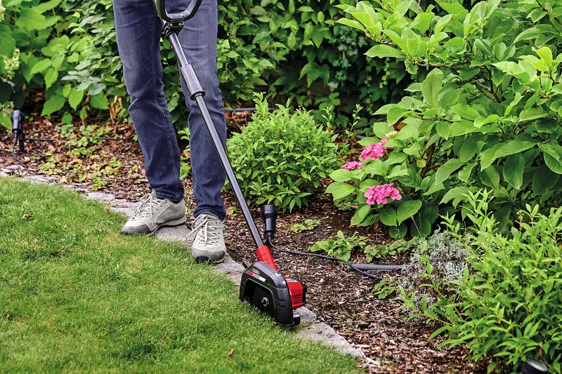 Lawn mower with edge cutter sale