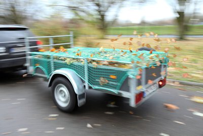 kwb Anhängernetz in Tragetasche